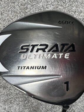 Strata Ultimate Titanium 460cc Graphite Shaft Regular Flex RH *See Pictures